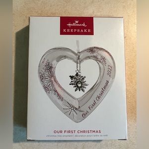 NIB 2022 Our First Christmas Ornament